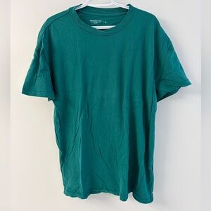 SOFT A&F Abercrombie & Fitch - Green Tee - Large